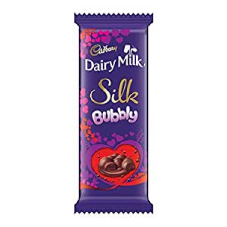 CADBURY SILK BUBBLY VALENTINE DAY PACK 50GM